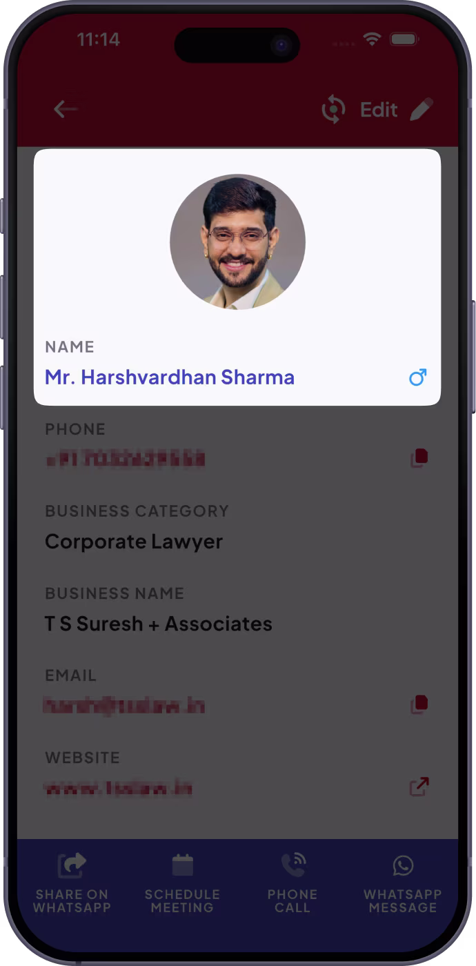 Remember Faces in the Spinnect™ app